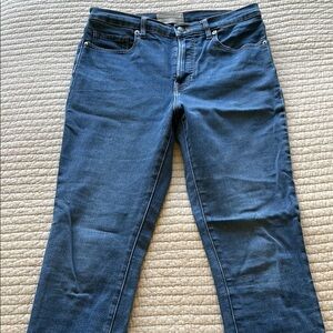 Everlane Women's Straight Leg Jeans - Dark Blue